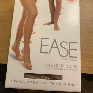 Therafirmk Ease Sand Thigh High Stockings SL NIB